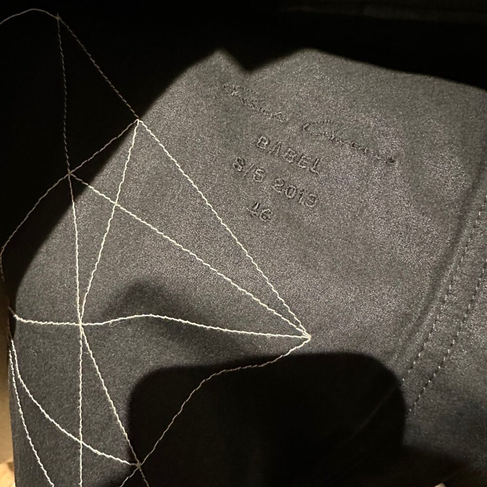 Rick Owens "Babel" S/S 2019 Leather Shirt Jacket - Picture 6 of 8